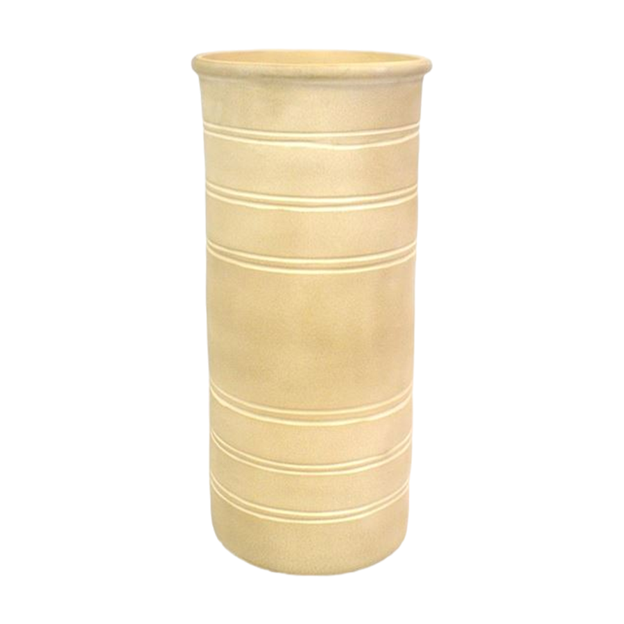 Terracotta Umbrella Holder Vase | Old Beige