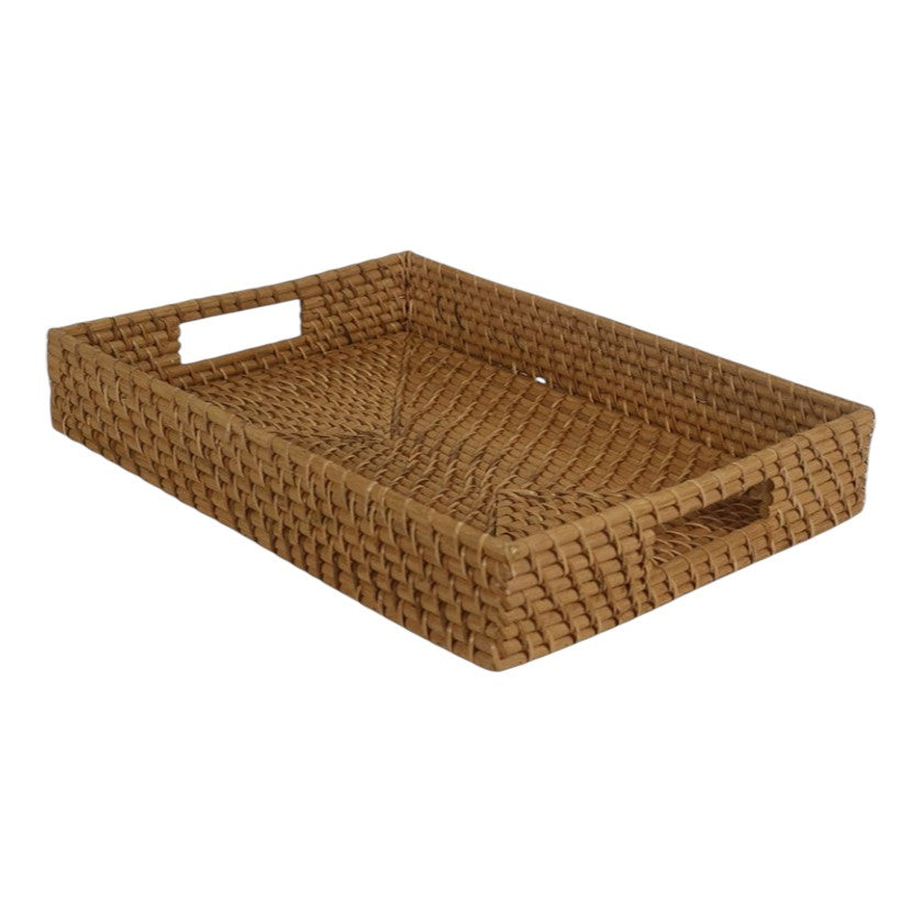 Rectangular Rattan Tray