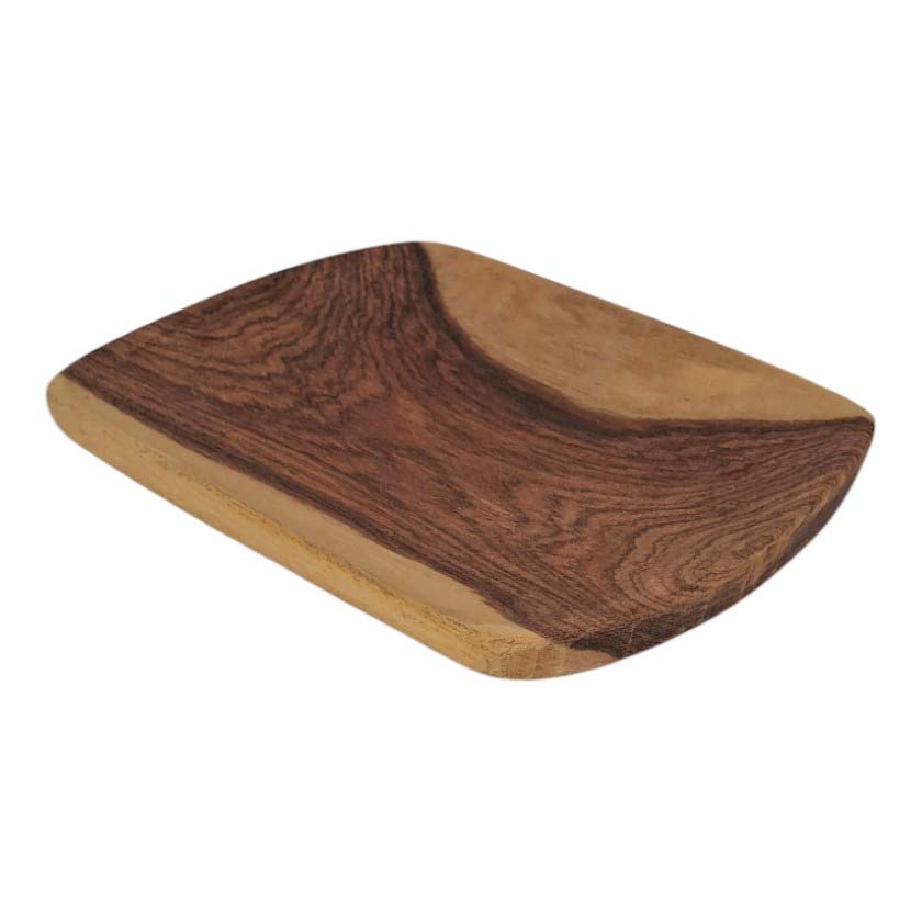 Wooden Rectangle Side Plate |  Small