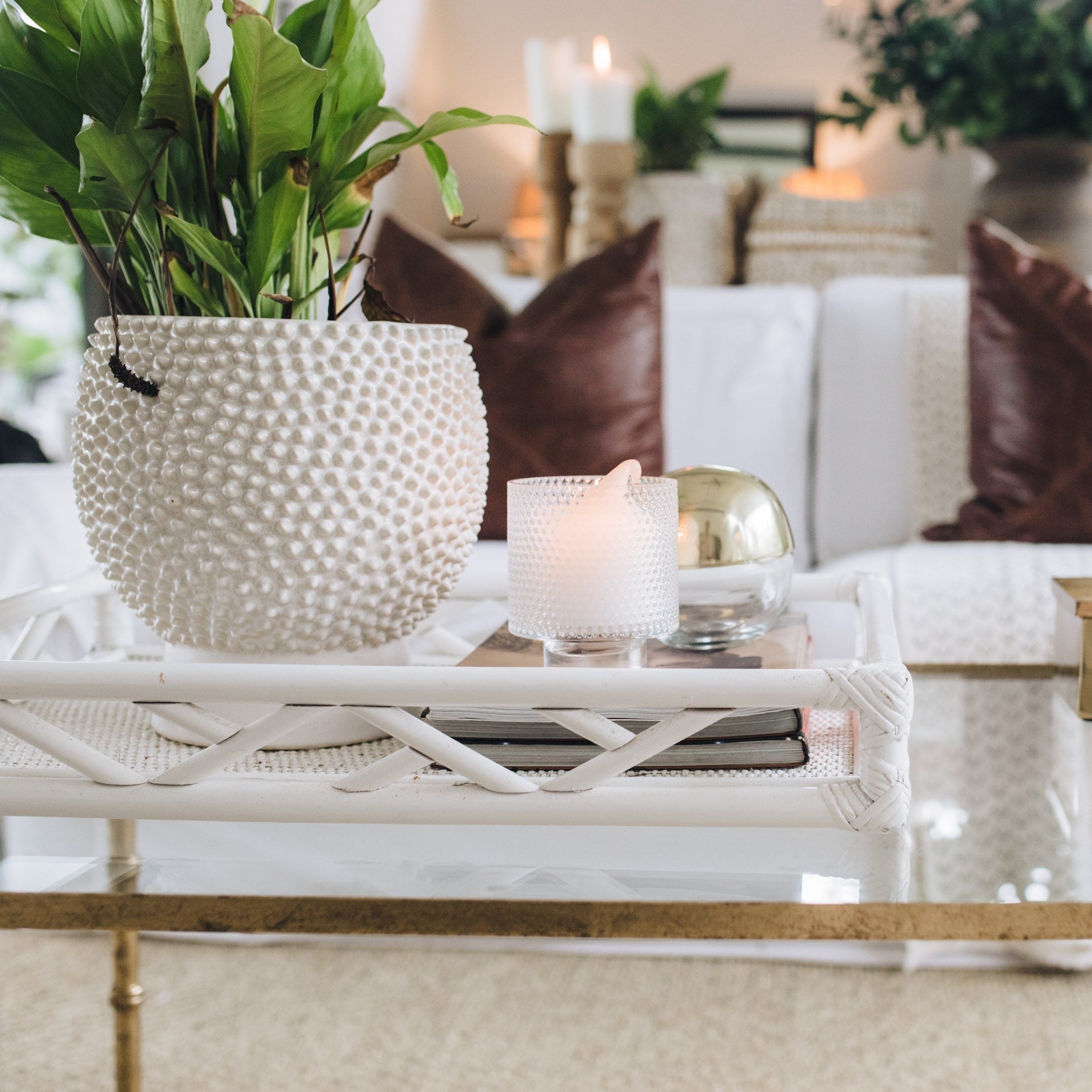 Drinks Tray | White