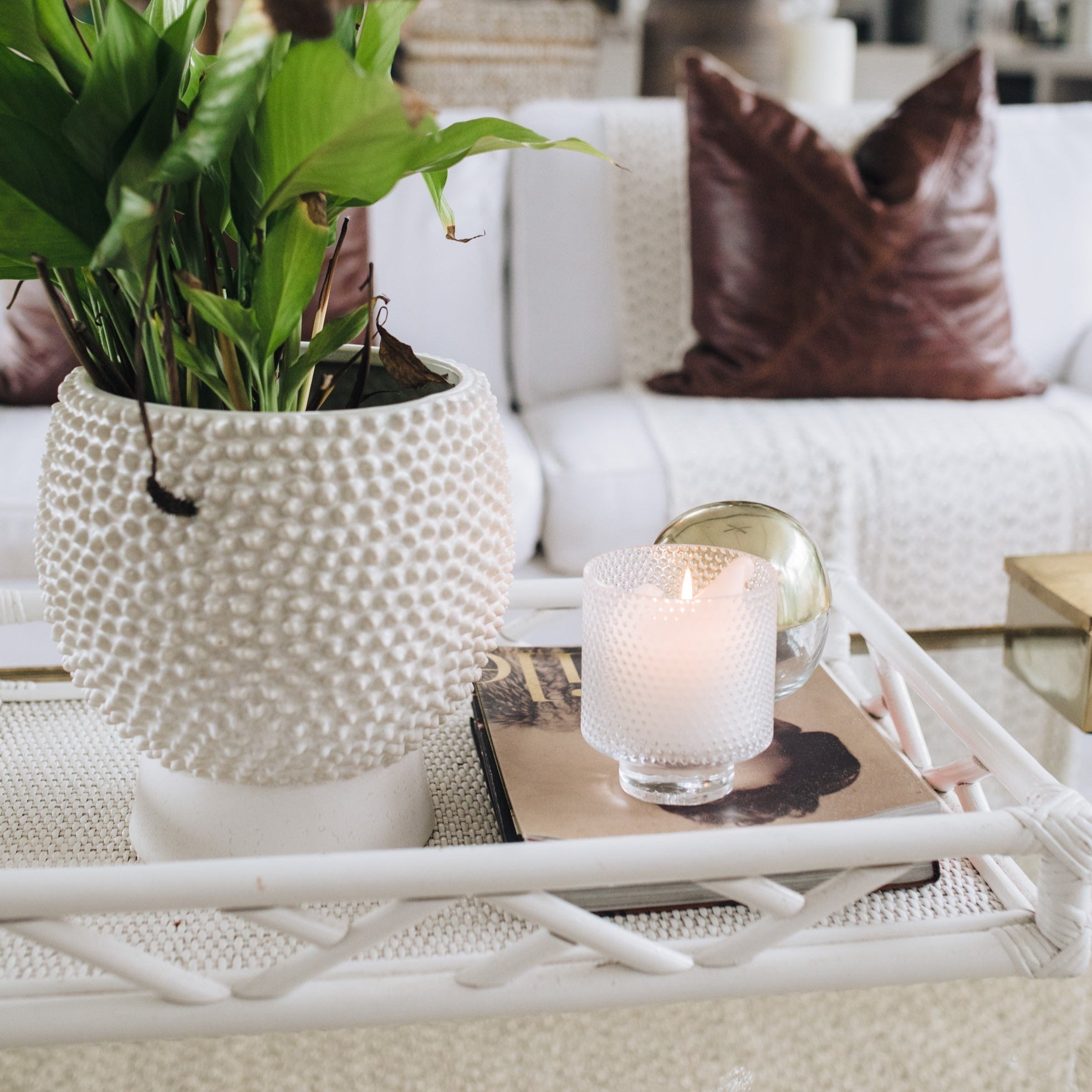 Drinks Tray | White