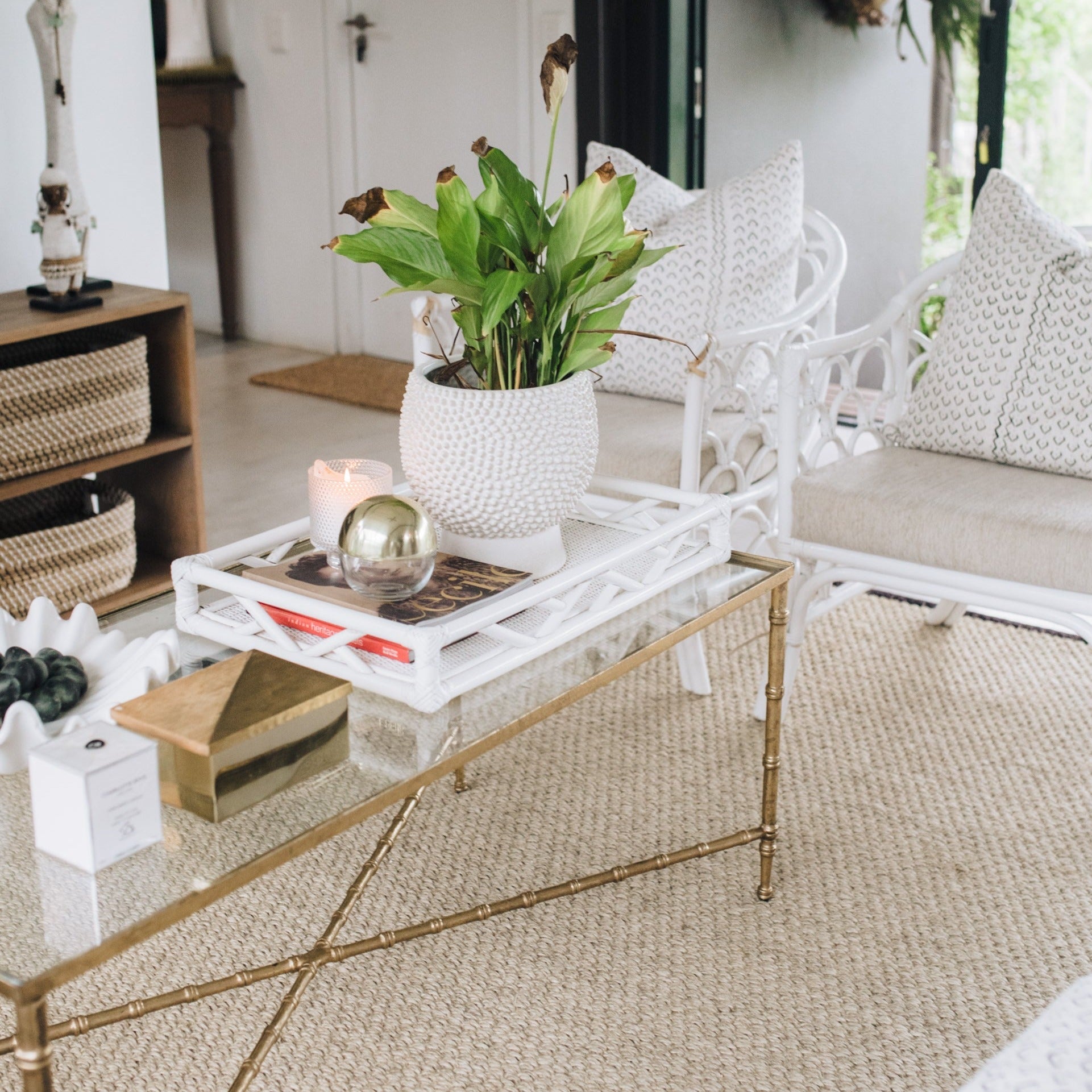 Drinks Tray | White