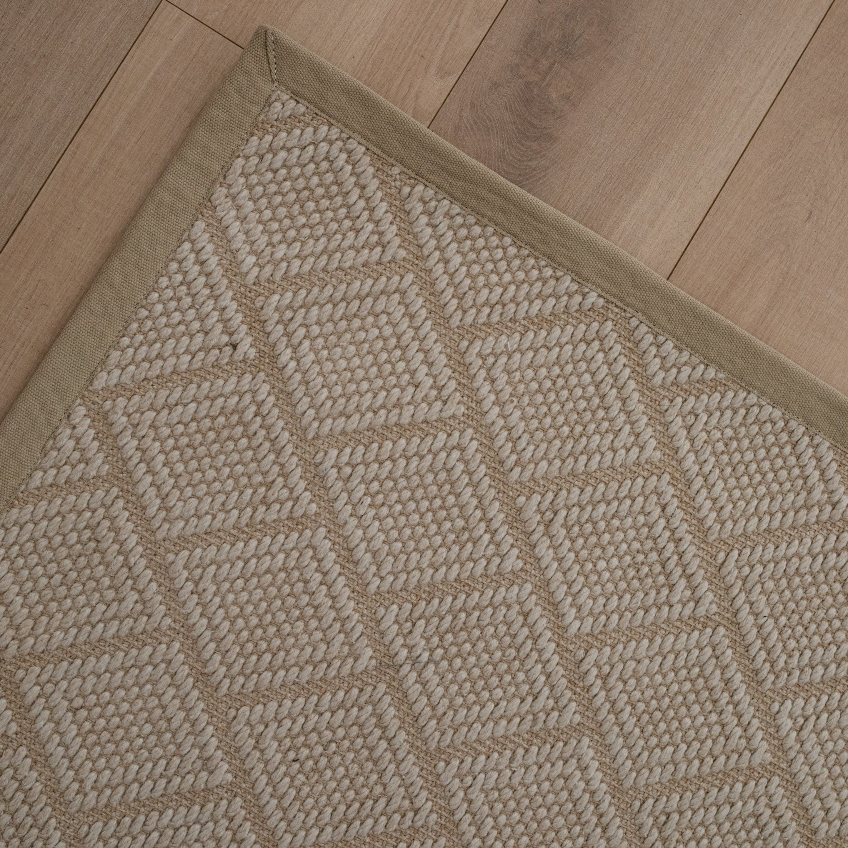 P.E.T Chunky Jacquard Light Beige Rug