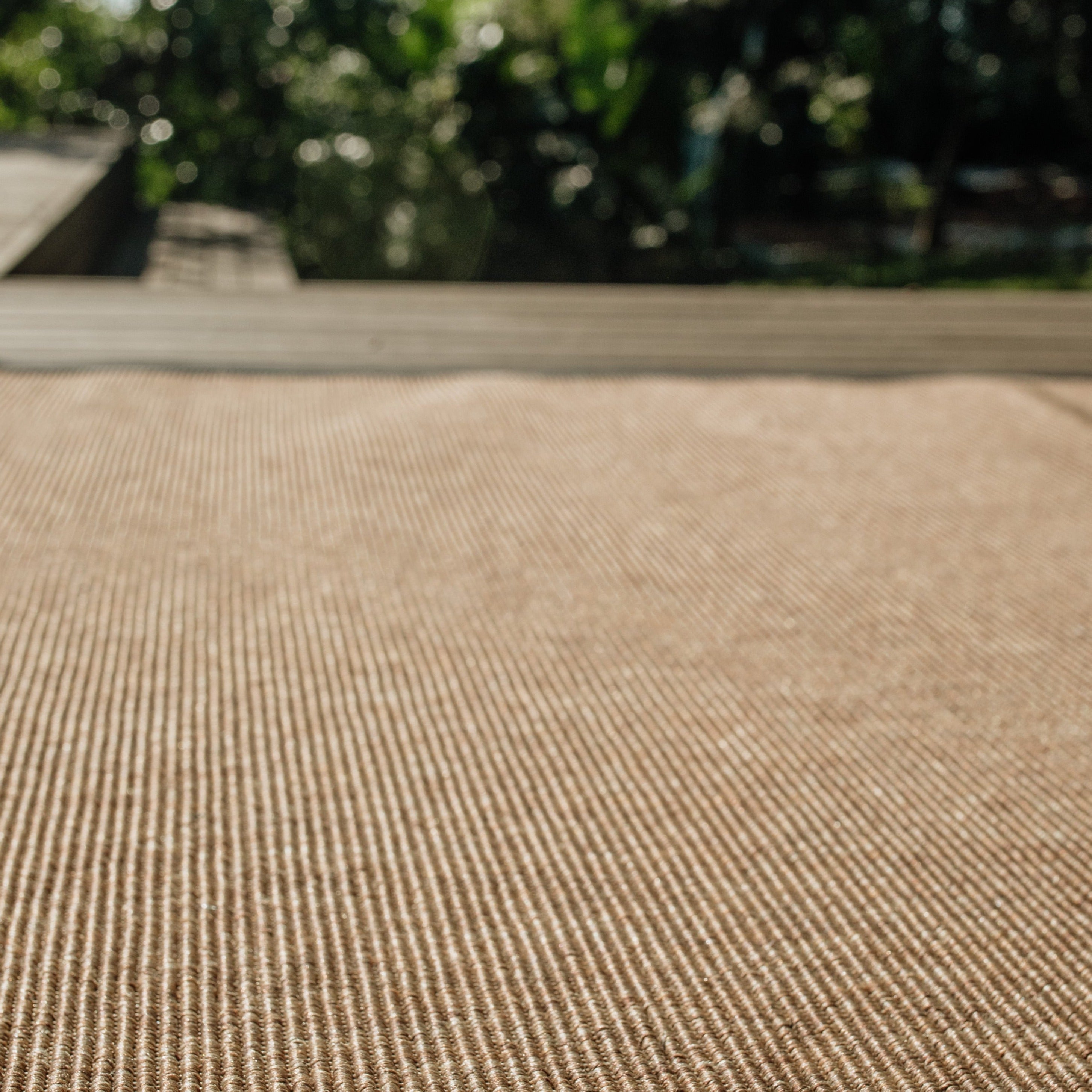 Rust Brown Boucle Rug