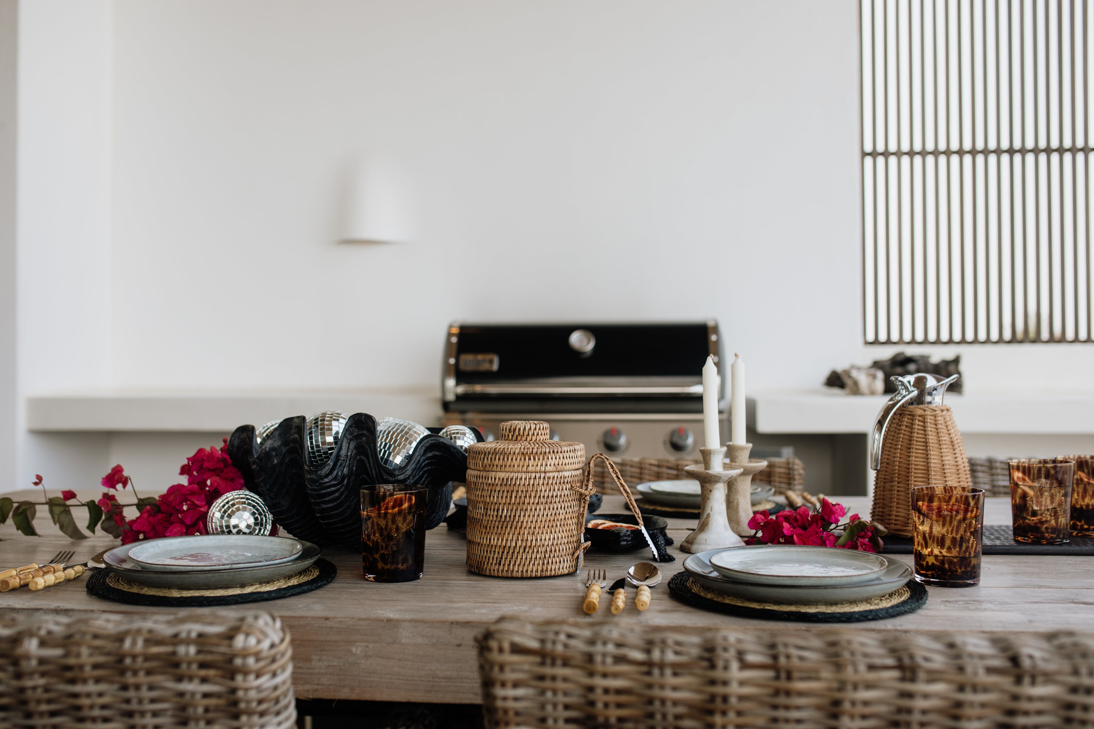 Tortoise Shell Drinking Glasses | Set of 4