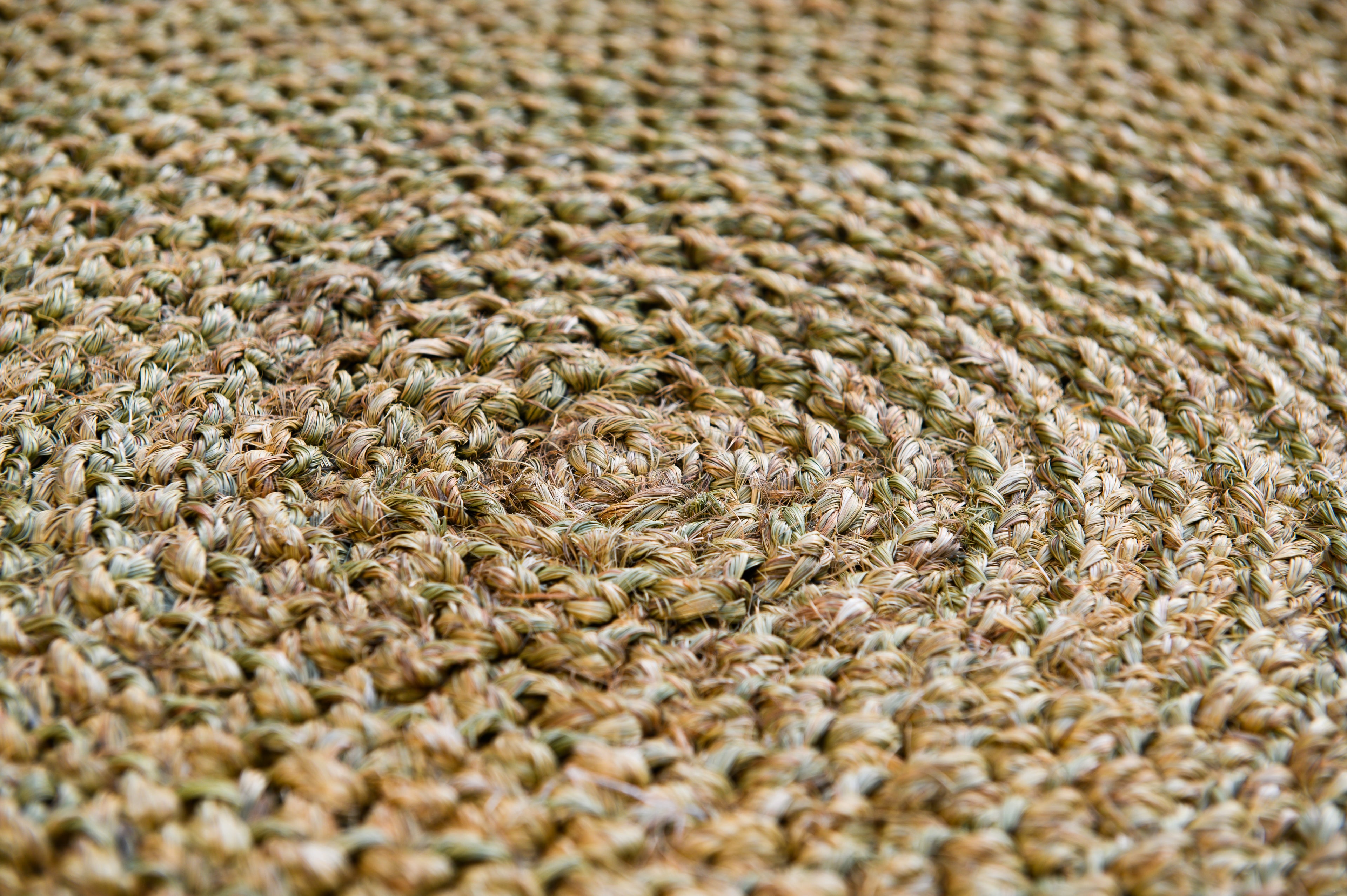 Round Crochet Luthindzi Rug