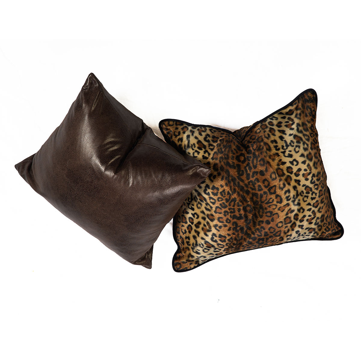 Leather Cushion Cover | Brown