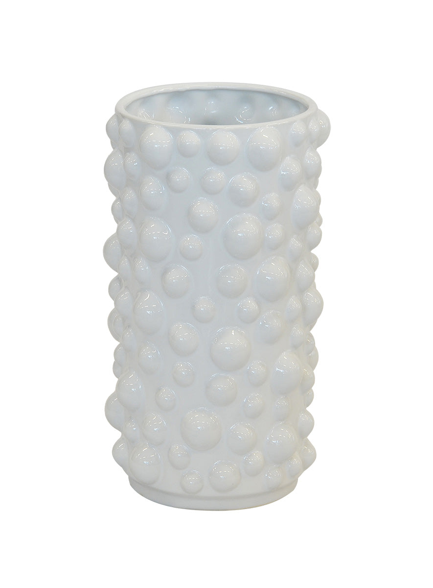 Ceramic Bubble Vase | Gloss White