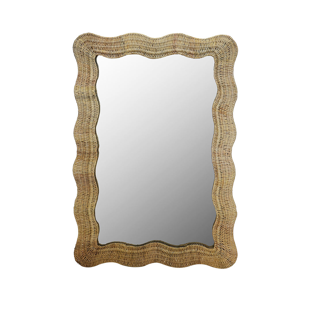 Rattan Mirror