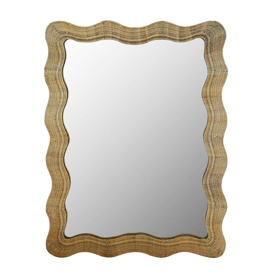 Rattan Mirror
