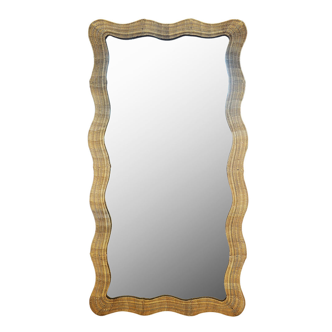Rattan Mirror