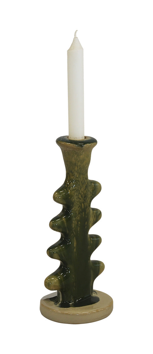 Taper Candle Holder | Olive