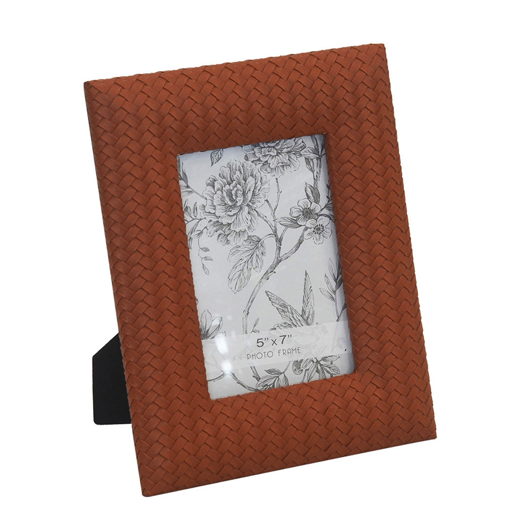 Shagreen Photo Frame | Brown