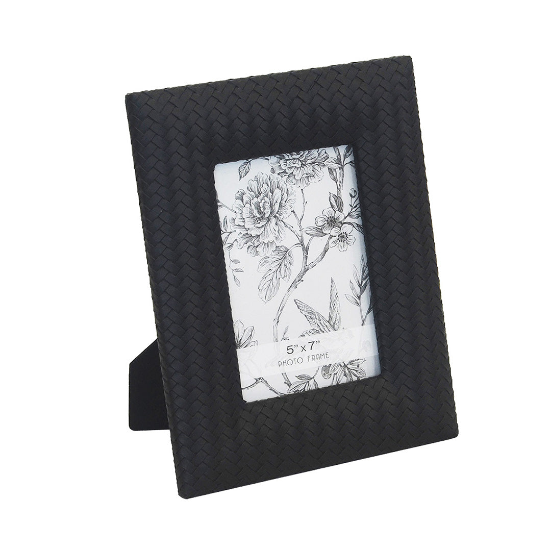 Shagreen Photo Frame | Black