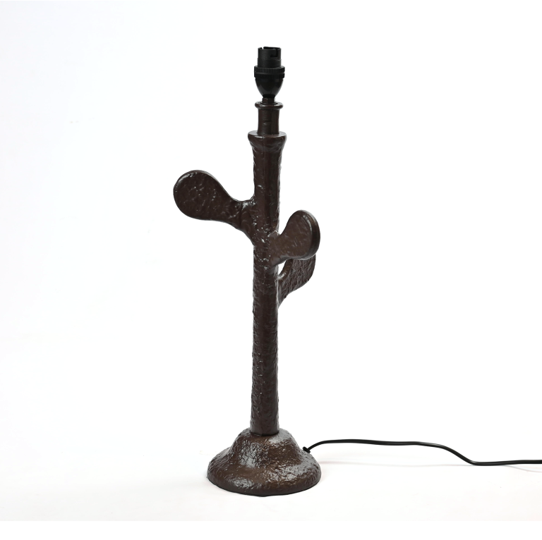 Metal Lamp Base | Gusso Dark Brown Antique