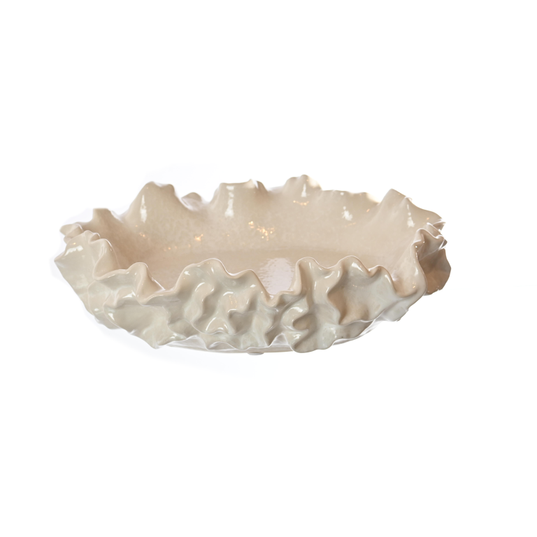 Wavy Ceramic Bowl