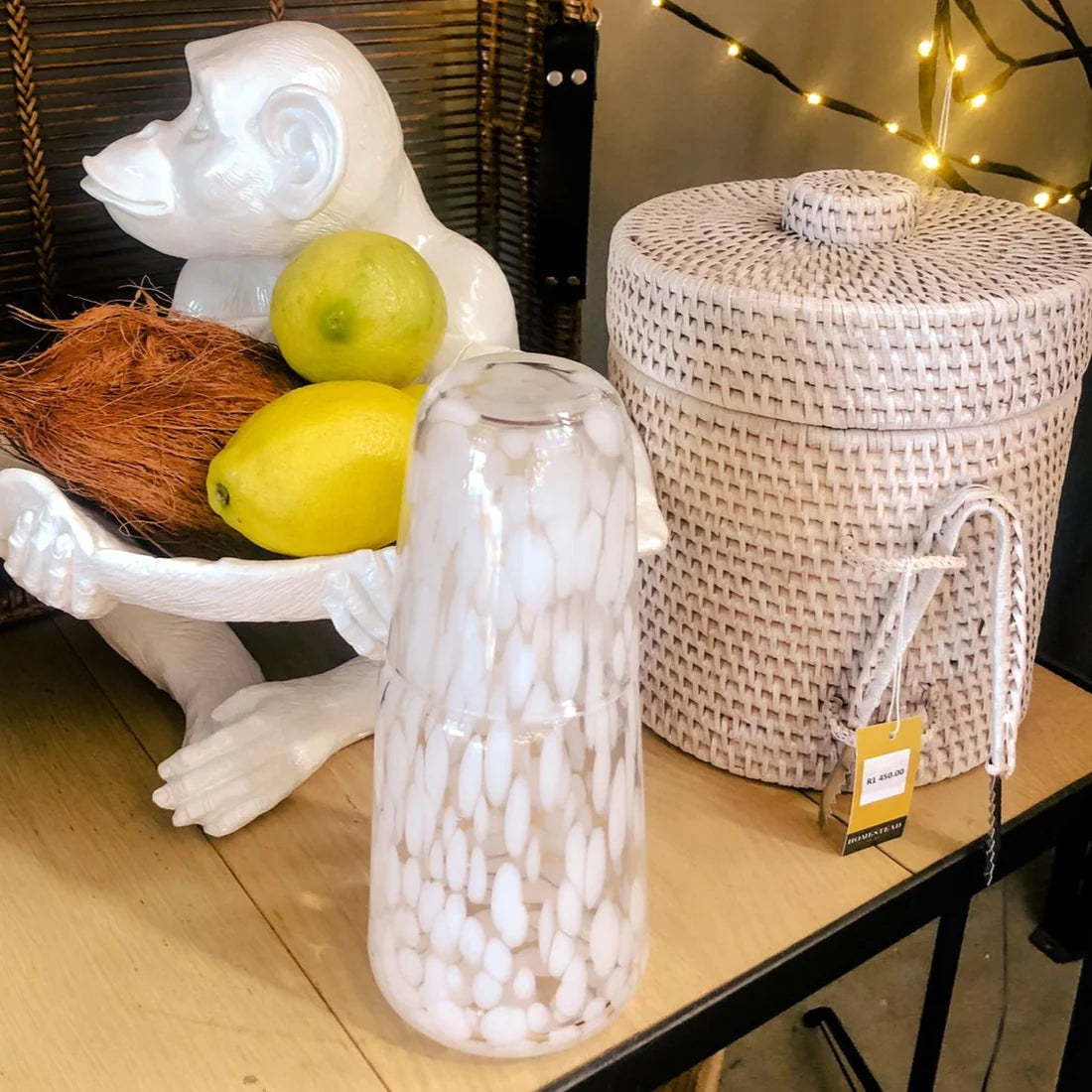 Monkey Bowl | White