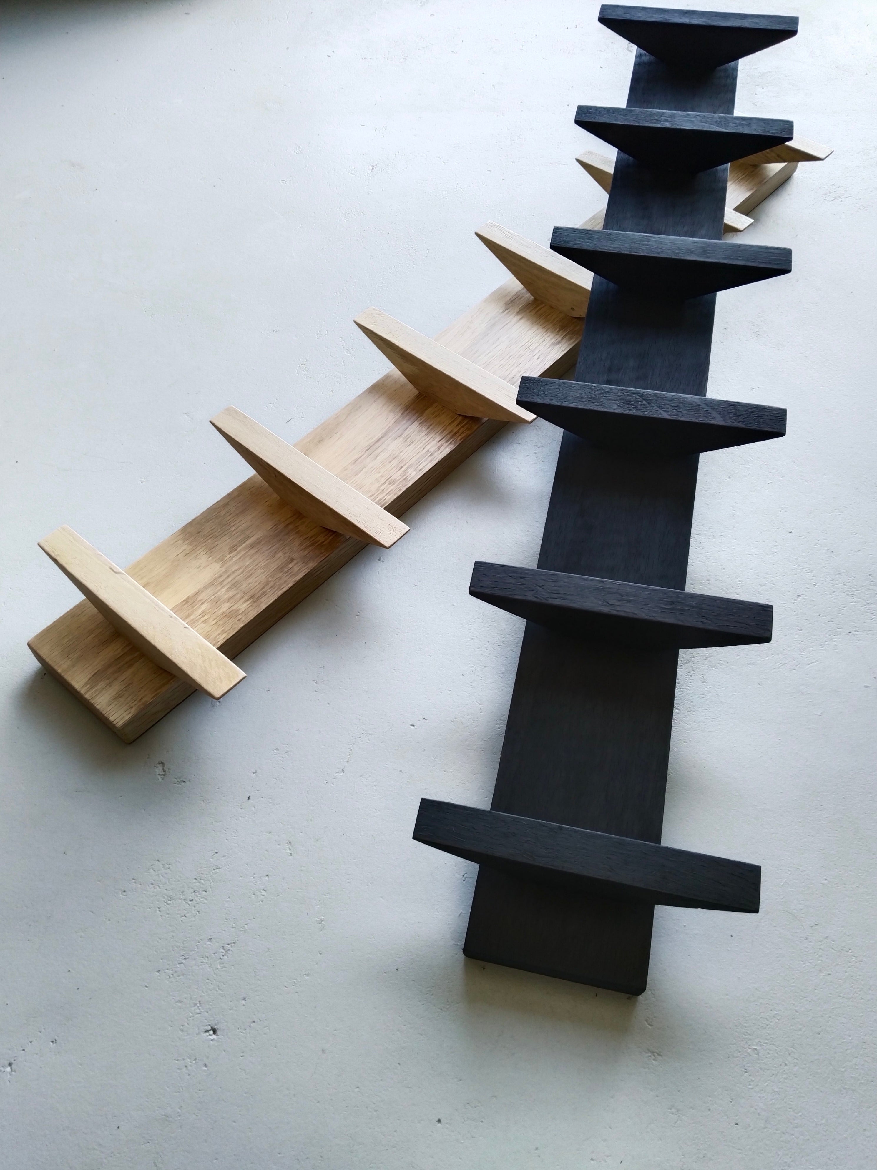 Solid Oak Coat Hooks