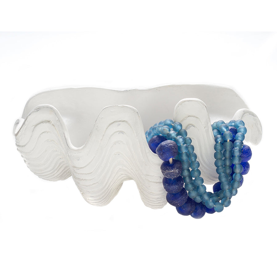 Clam Shell | White