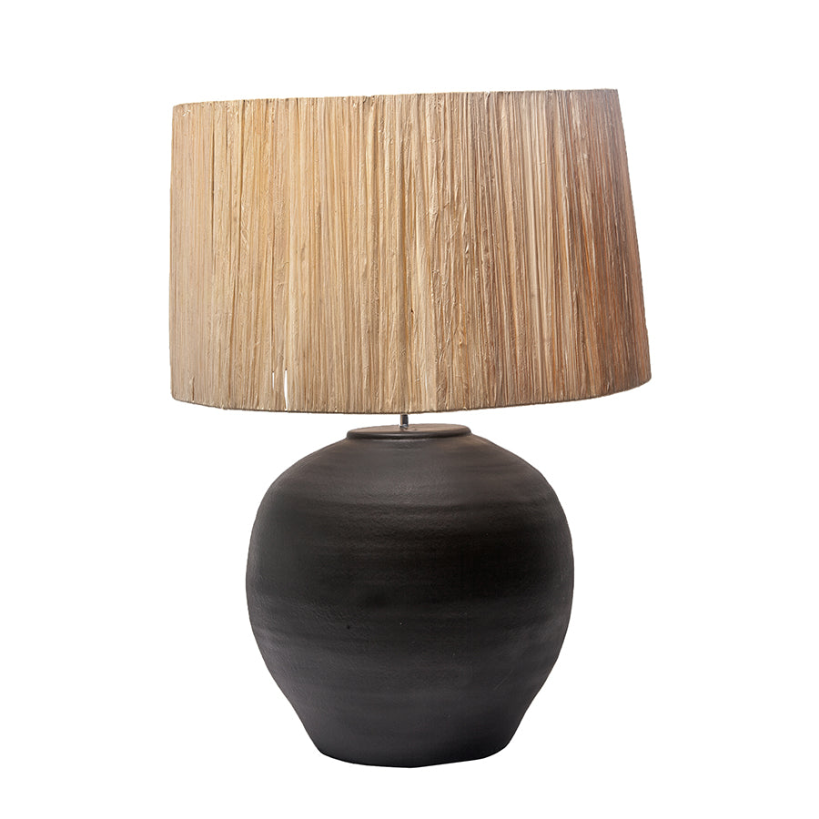 Pot Lamp Base | Black