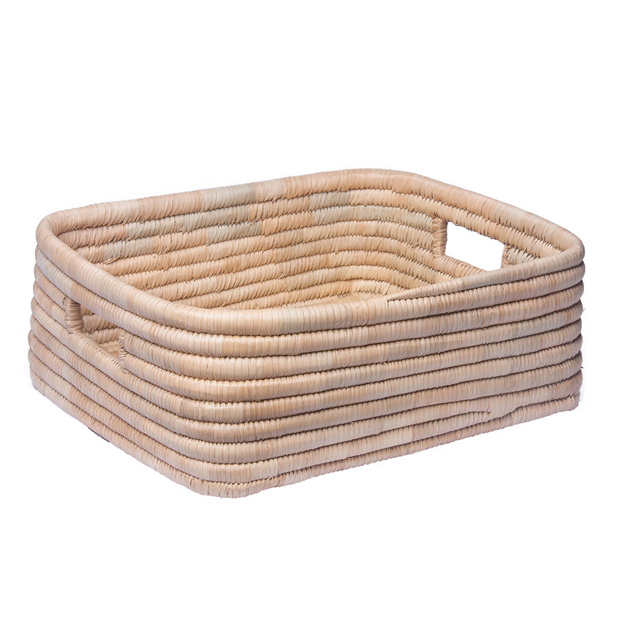 Palm Rectangle Basket