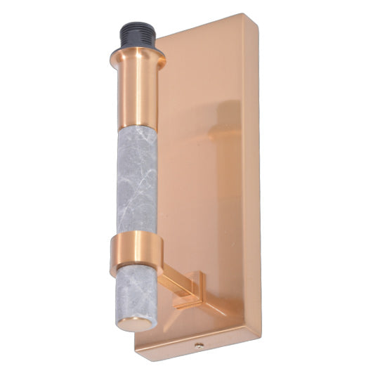 Kaitlin Wall Light | Gold & Grey Marble