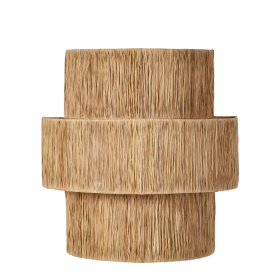 Raffia Wall Sconce
