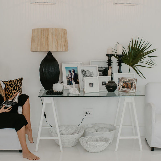 Pod Lamp Vase | Black