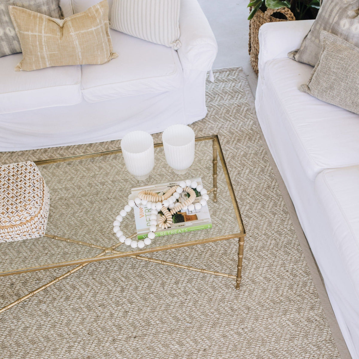 Jacquard Tigers Eye Sisal Natural Rug