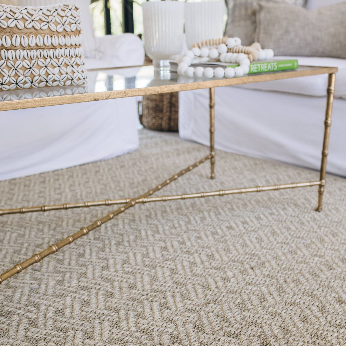 Jacquard Tigers Eye Sisal Natural Rug
