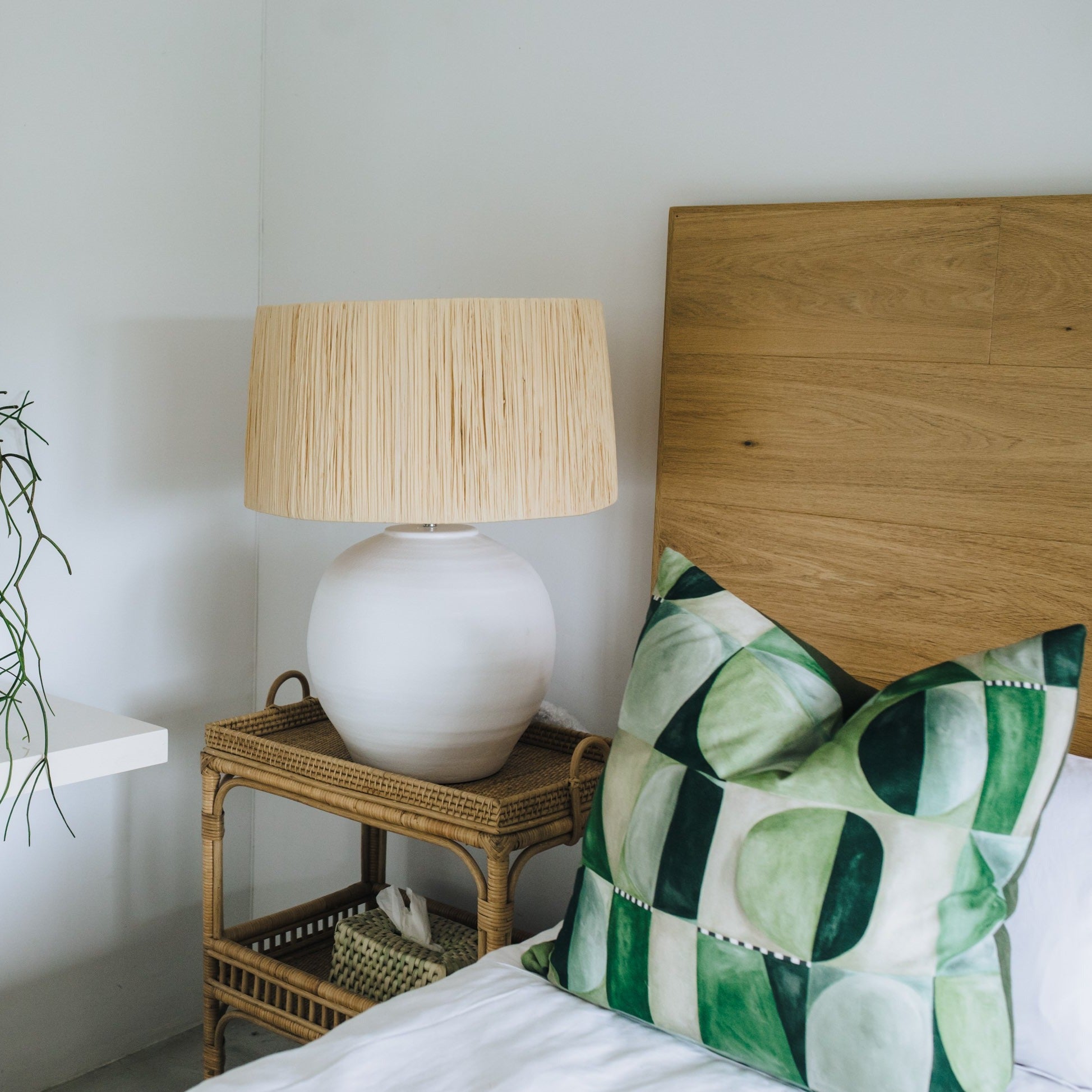 Pot Lamp Base | White