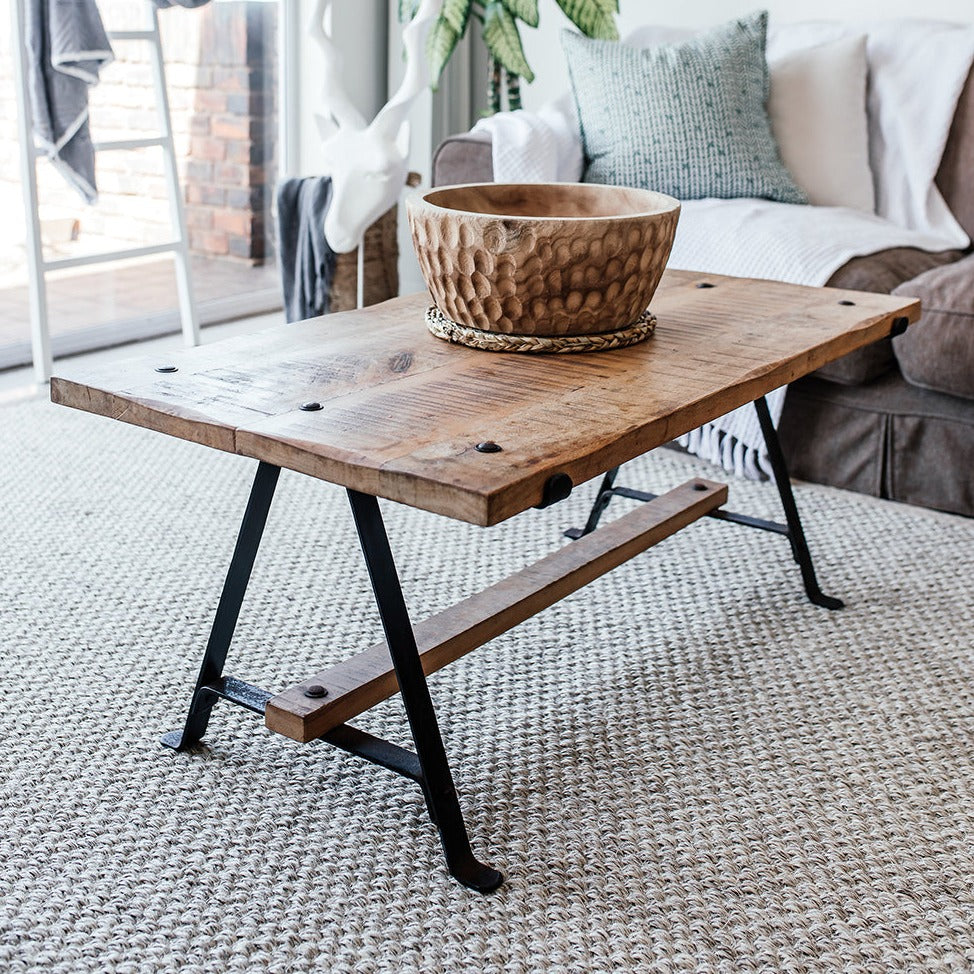 Chunky Tigers Eye Sisal Natural Rug