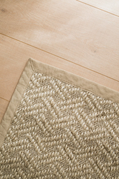 Jacquard Tigers Eye Sisal Natural Rug