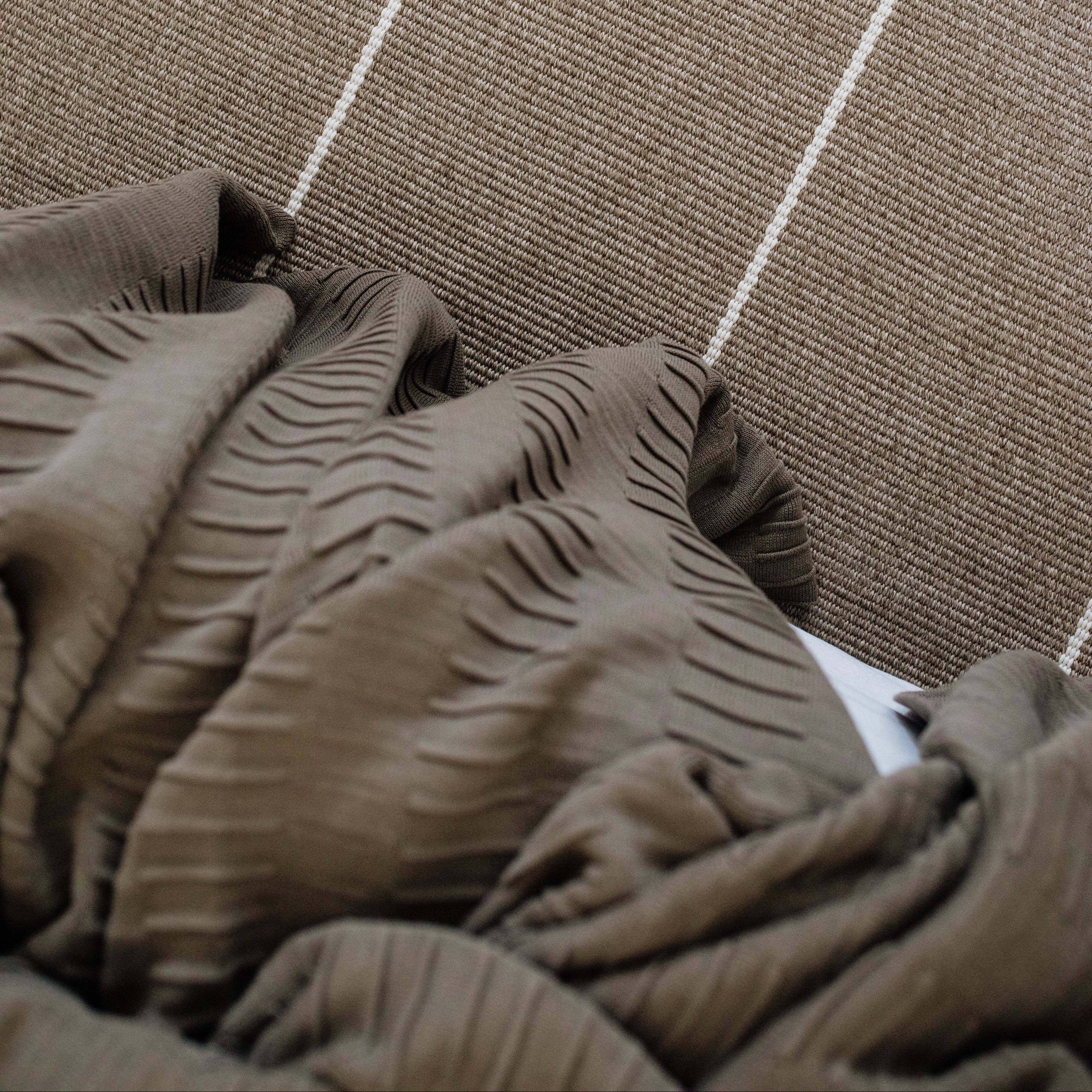COTTON KNITTED BLANKETS