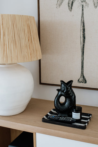 Pot Lamp Base | White