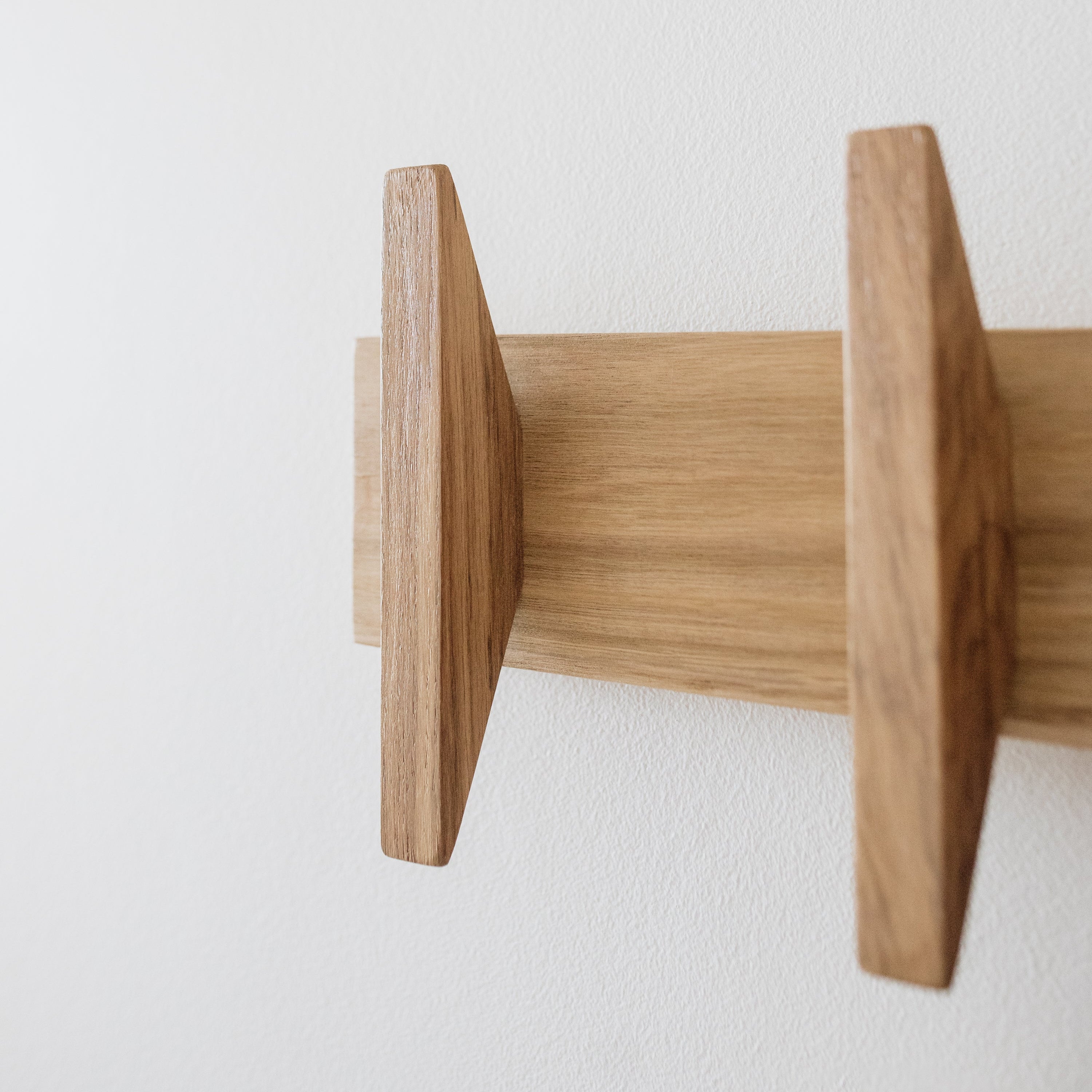 Solid Oak Coat Hooks