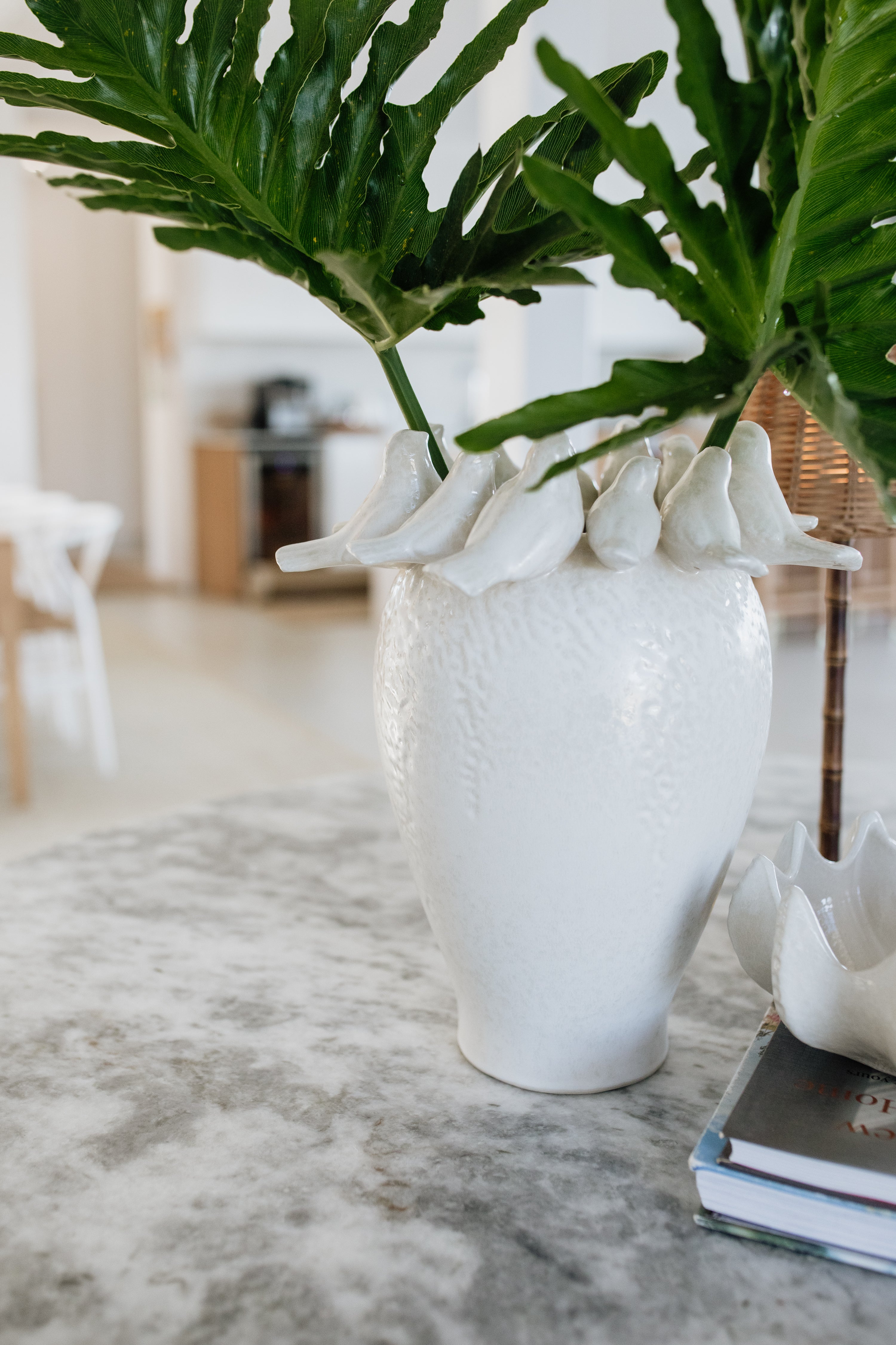 Ceramic Bird Vase