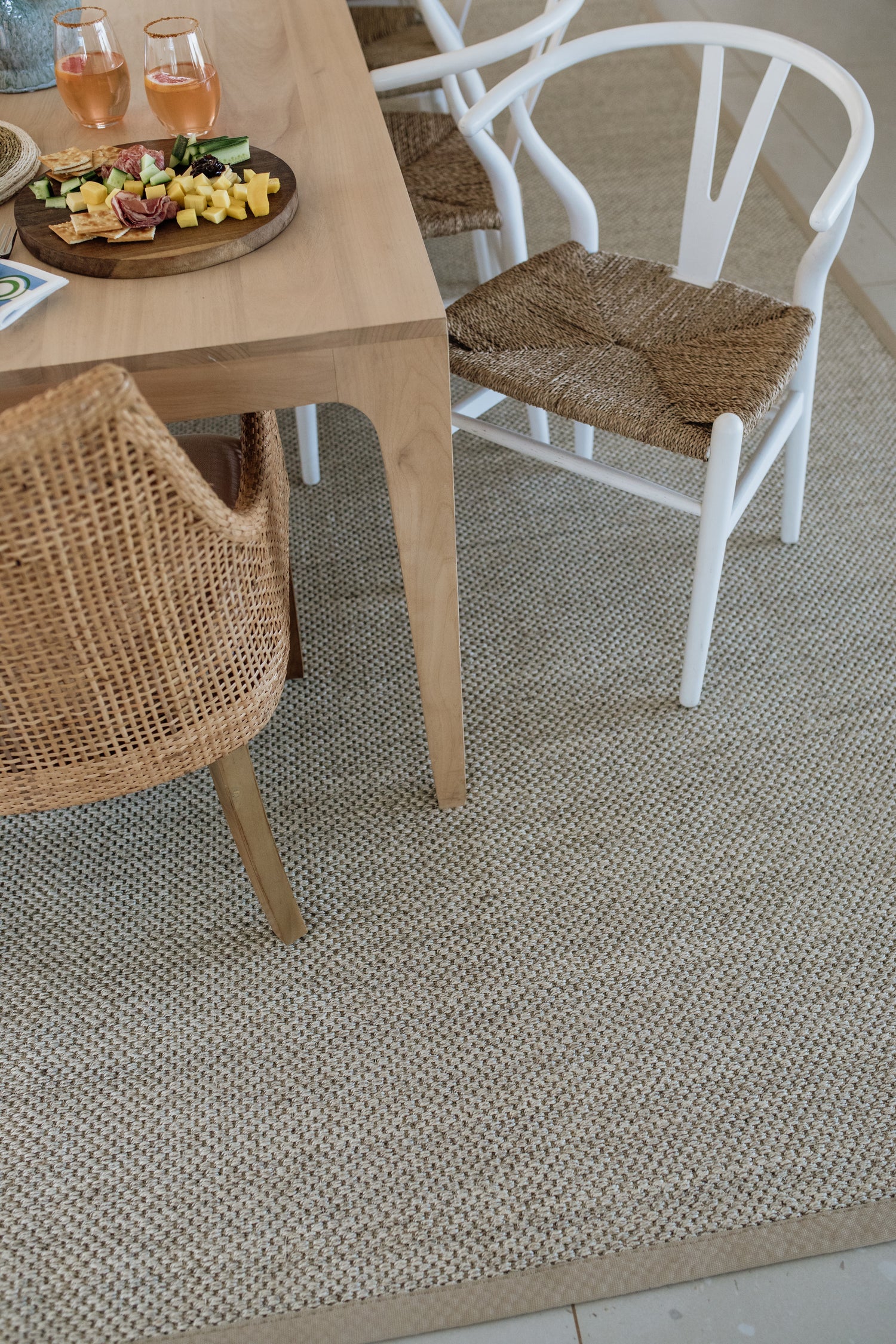 Marble Tigers Eye Sisal Rug