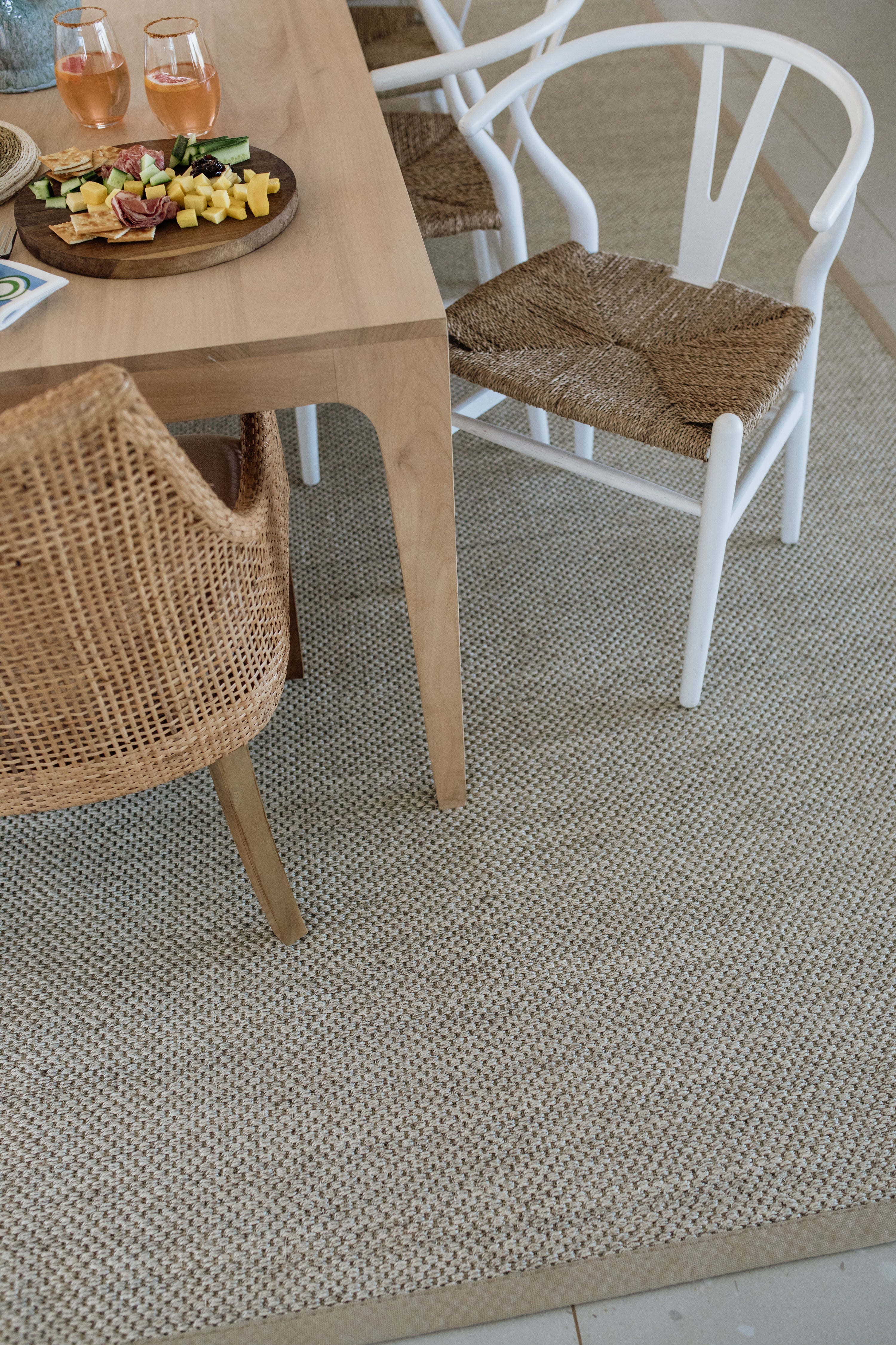 Marble Tigers Eye Sisal Rug