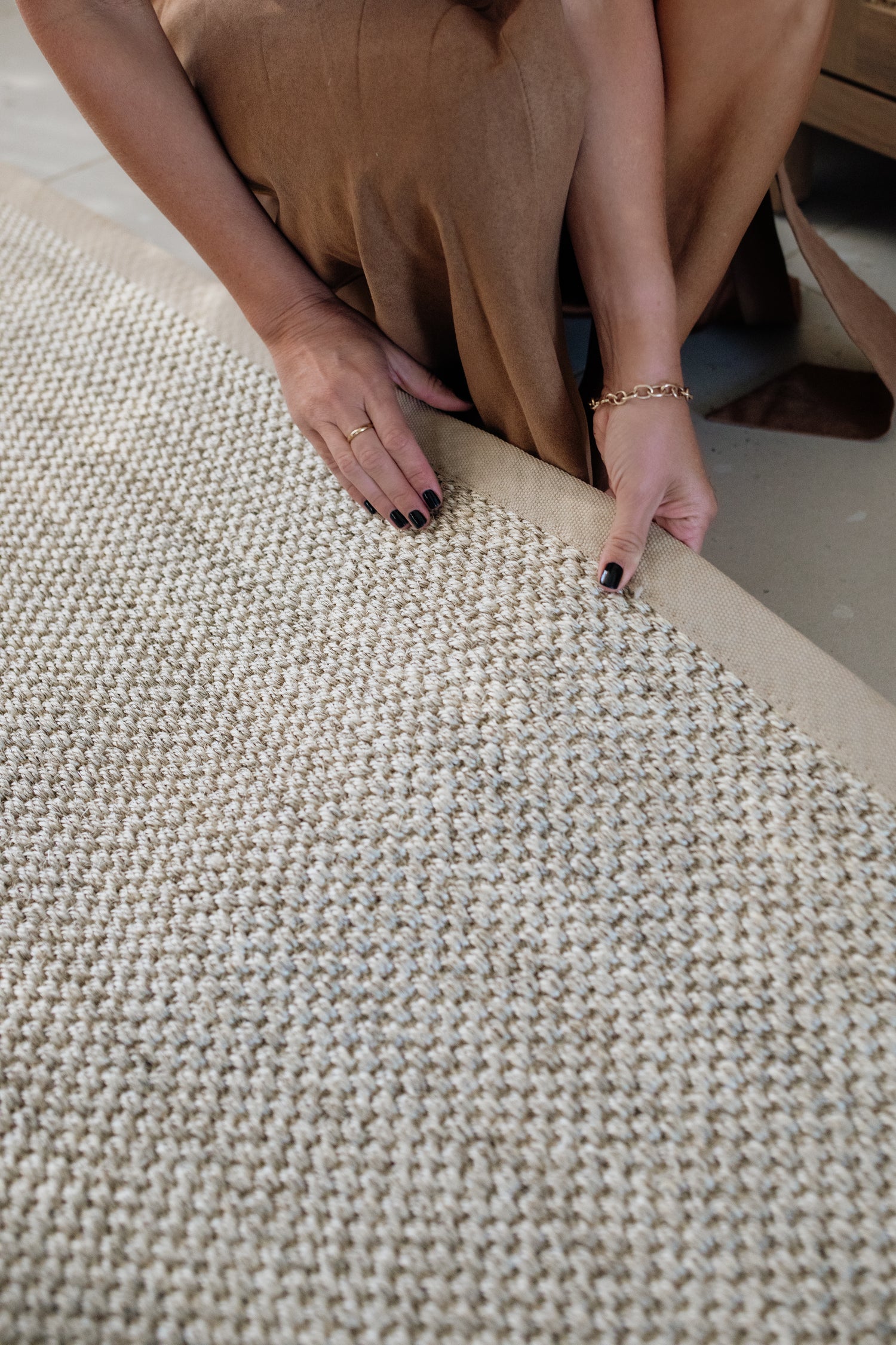 Marble Tigers Eye Sisal Rug