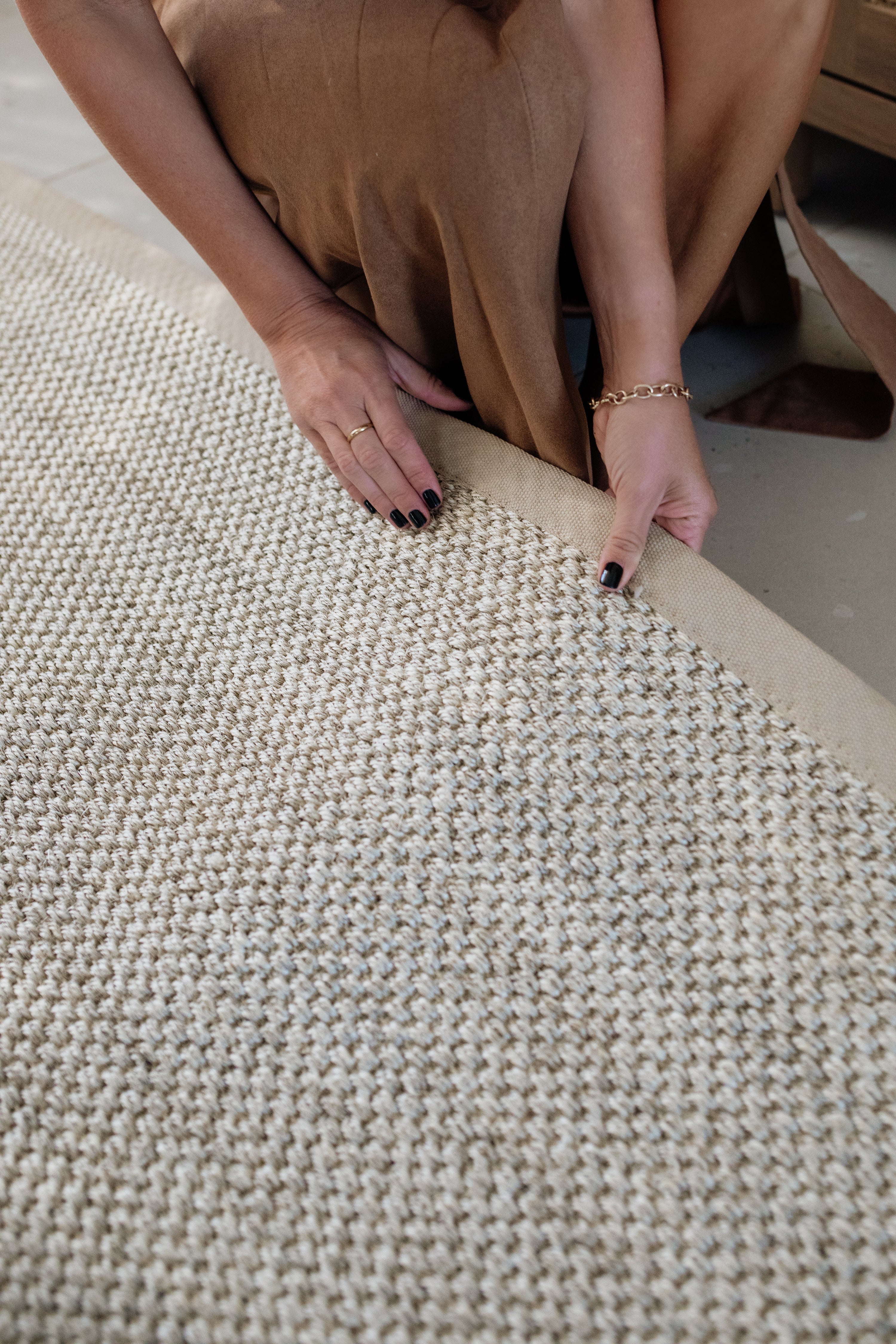 Marble Tigers Eye Sisal Rug