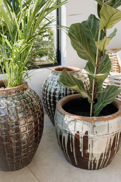 Glazed Planter