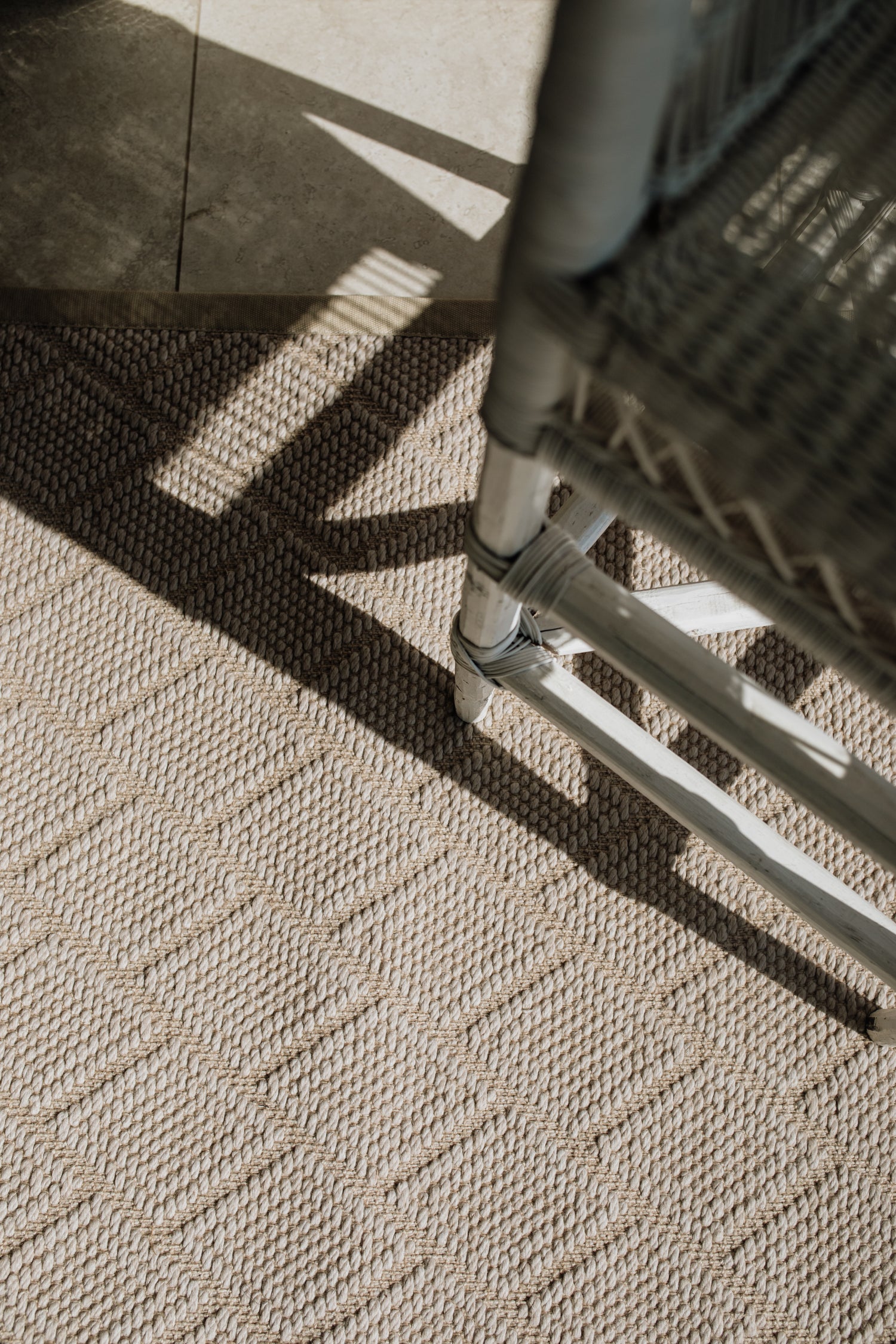 P.E.T Chunky Jacquard Light Beige Rug