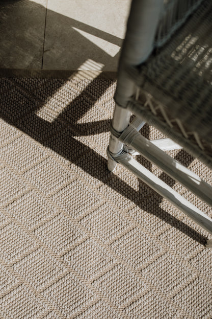 P.E.T Chunky Jacquard Light Beige Rug