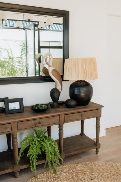 Pot Lamp Base | Black