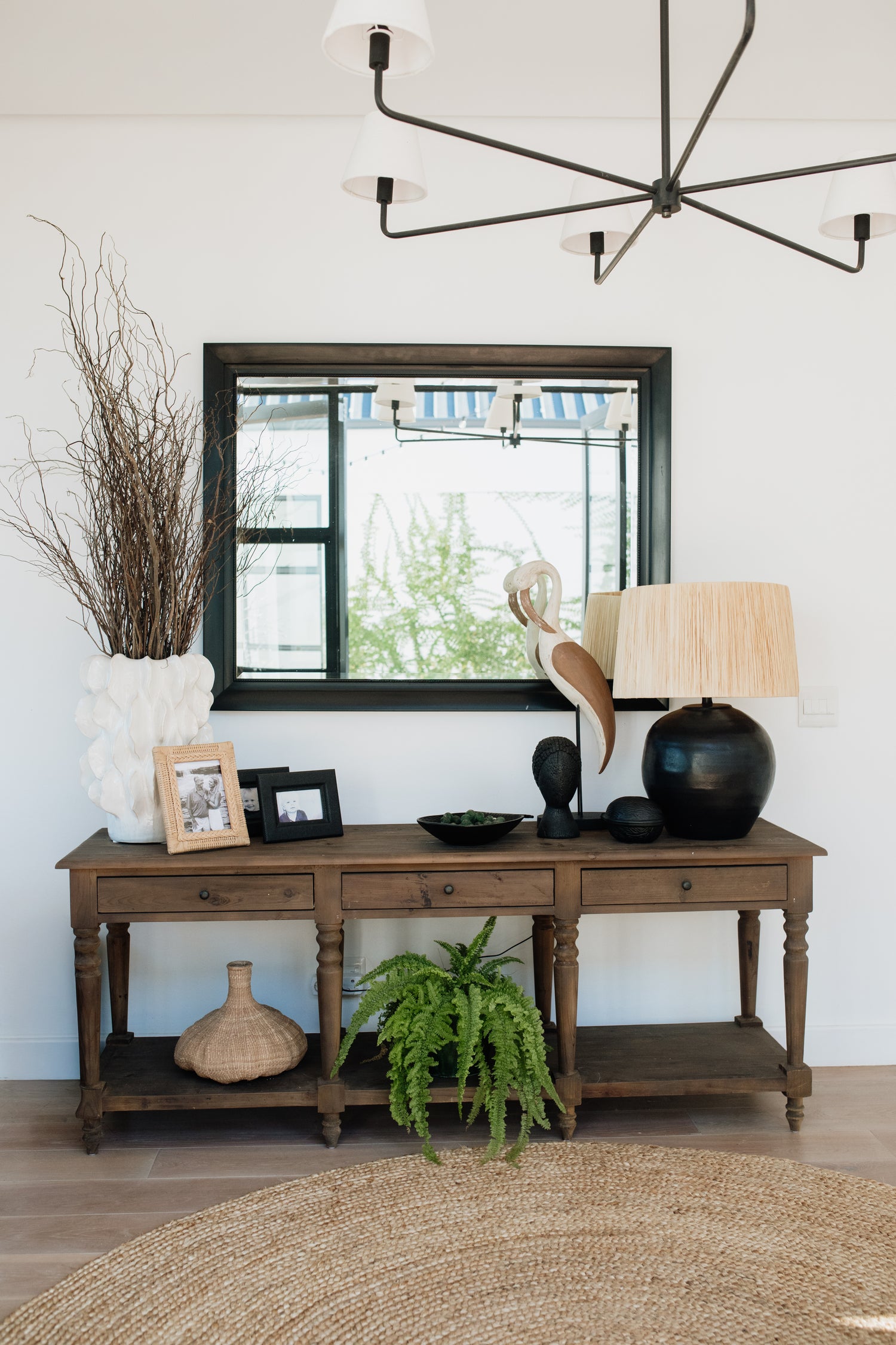 Pot Lamp Base | Black