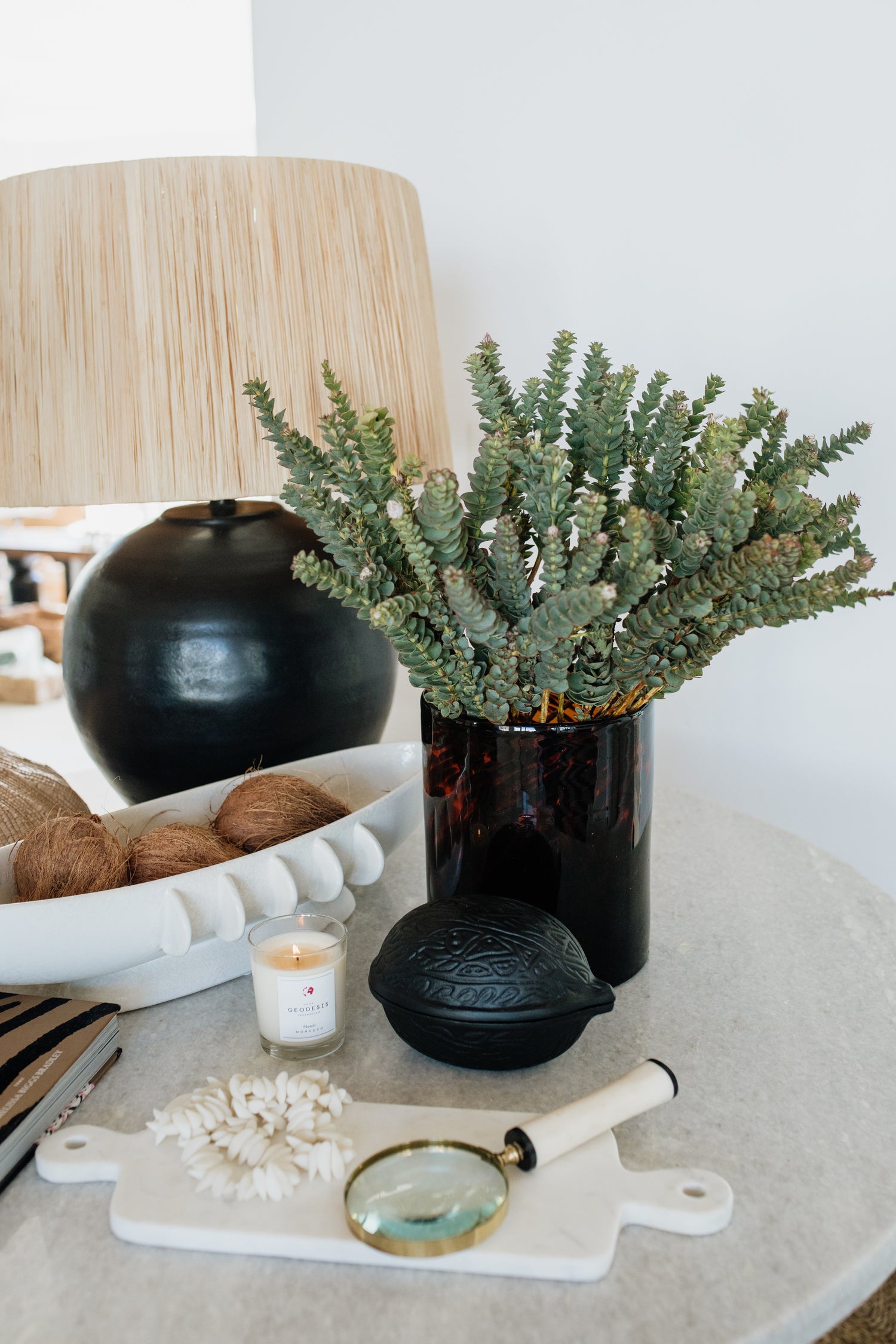 Pot Lamp Base | Black