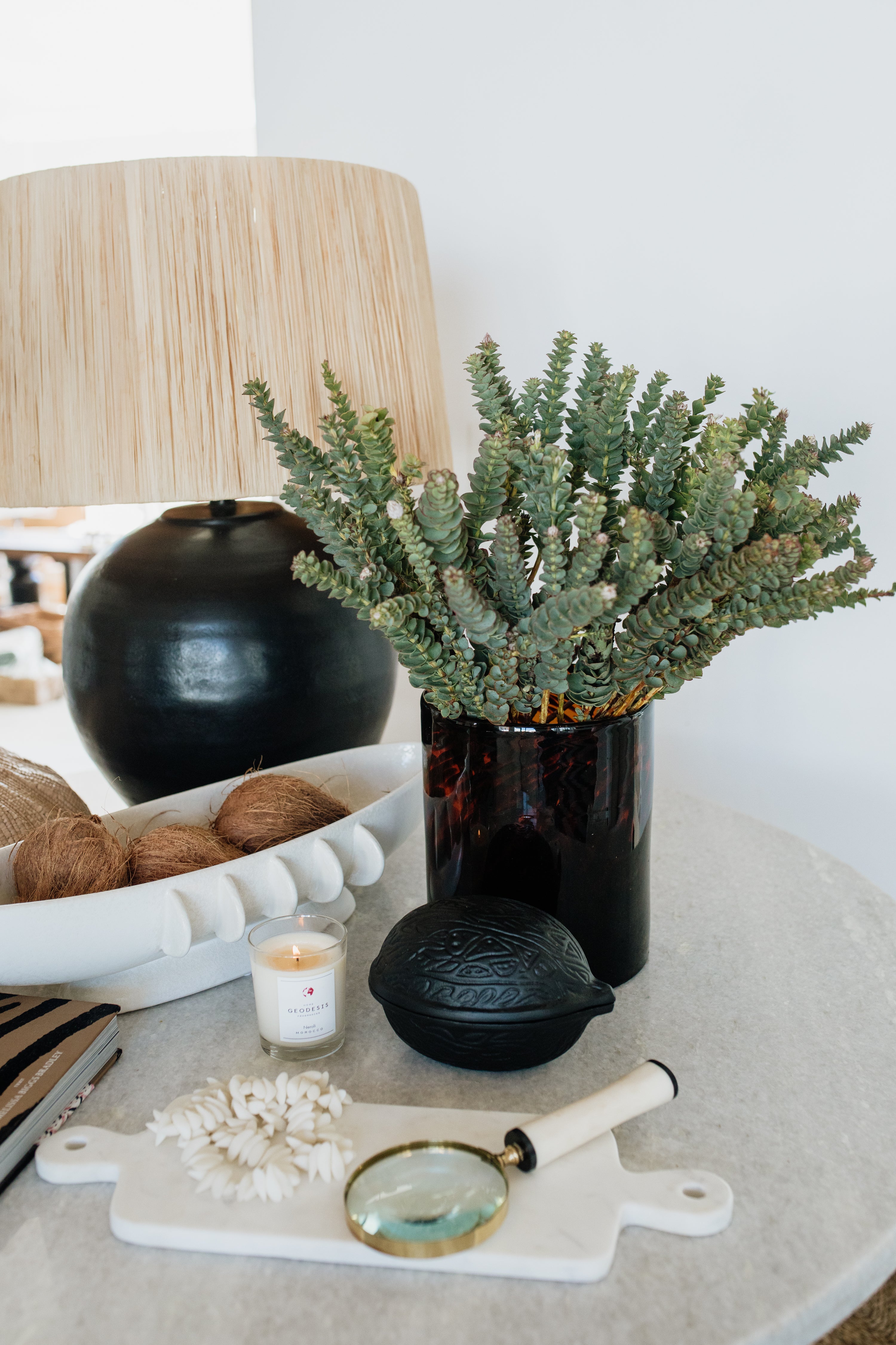 Pot Lamp Base | Black
