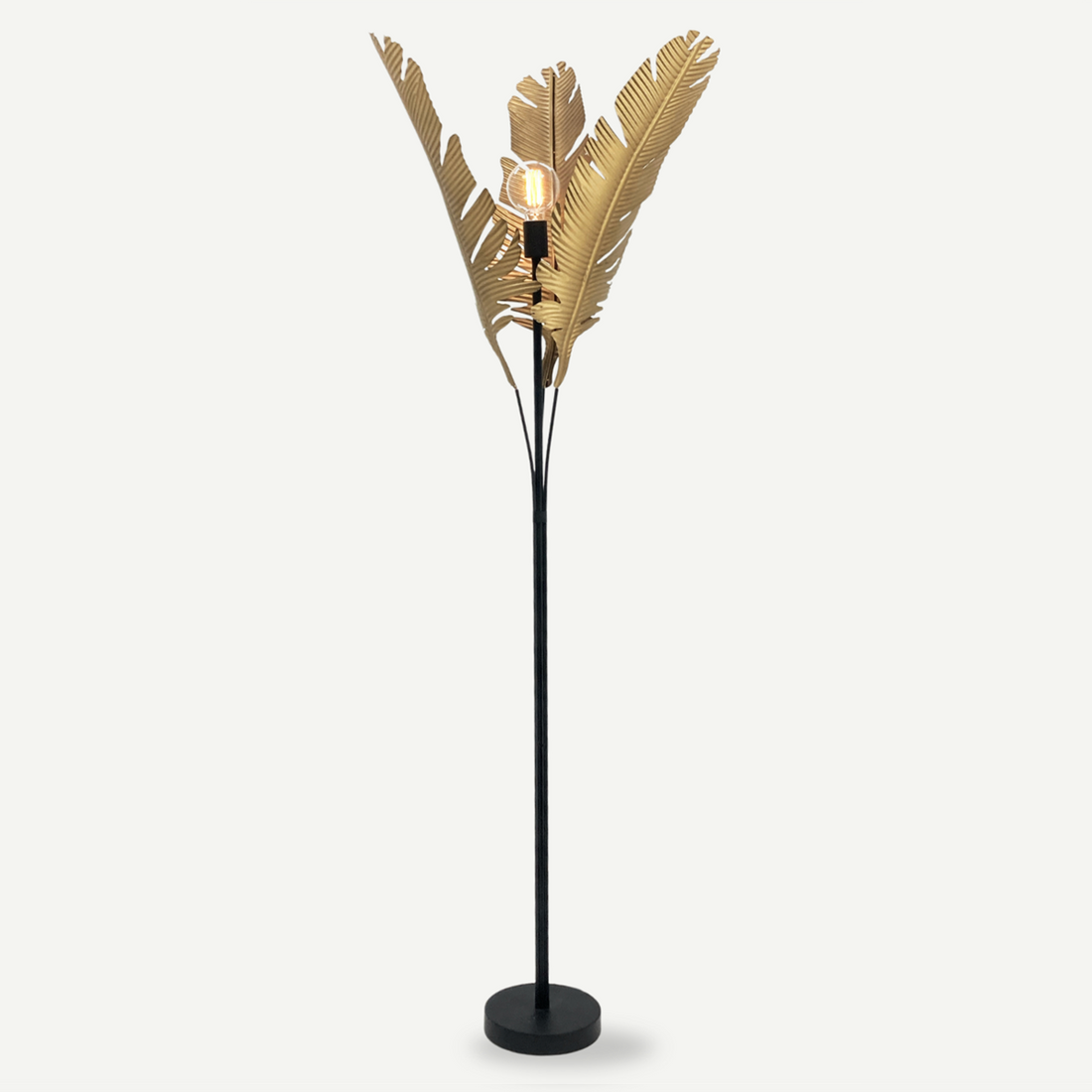 Banana Palm Floor Lamp
