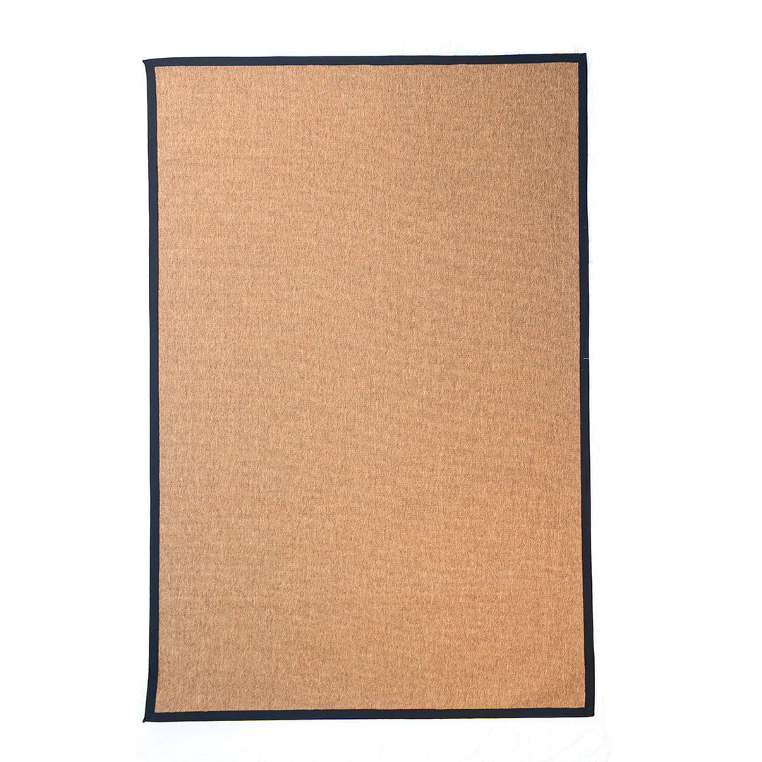 Rust Brown Boucle Rug